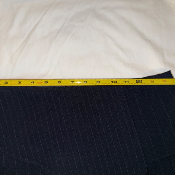 Joie Akirako Pinstriped Asymmetrical Skirt size 6 NWT - Picture 6 of 8